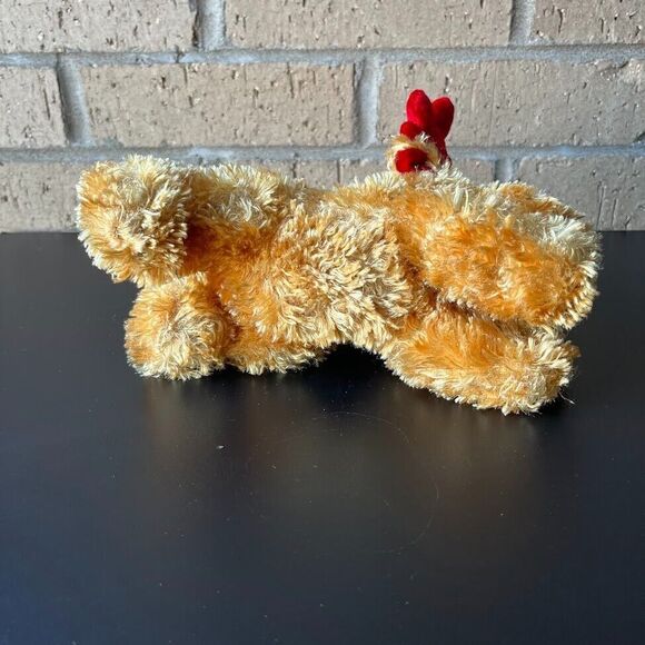 Dan Dee Christmas Reindeer Deer Moose Red Antlers & Scarf Stuffed Plush Animal - Picture 5 of 11